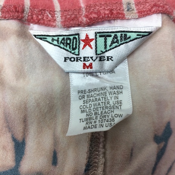 Hard Tail Forever Fold Over Tie Dye Boot Leg Pants - Picture 5 of 5